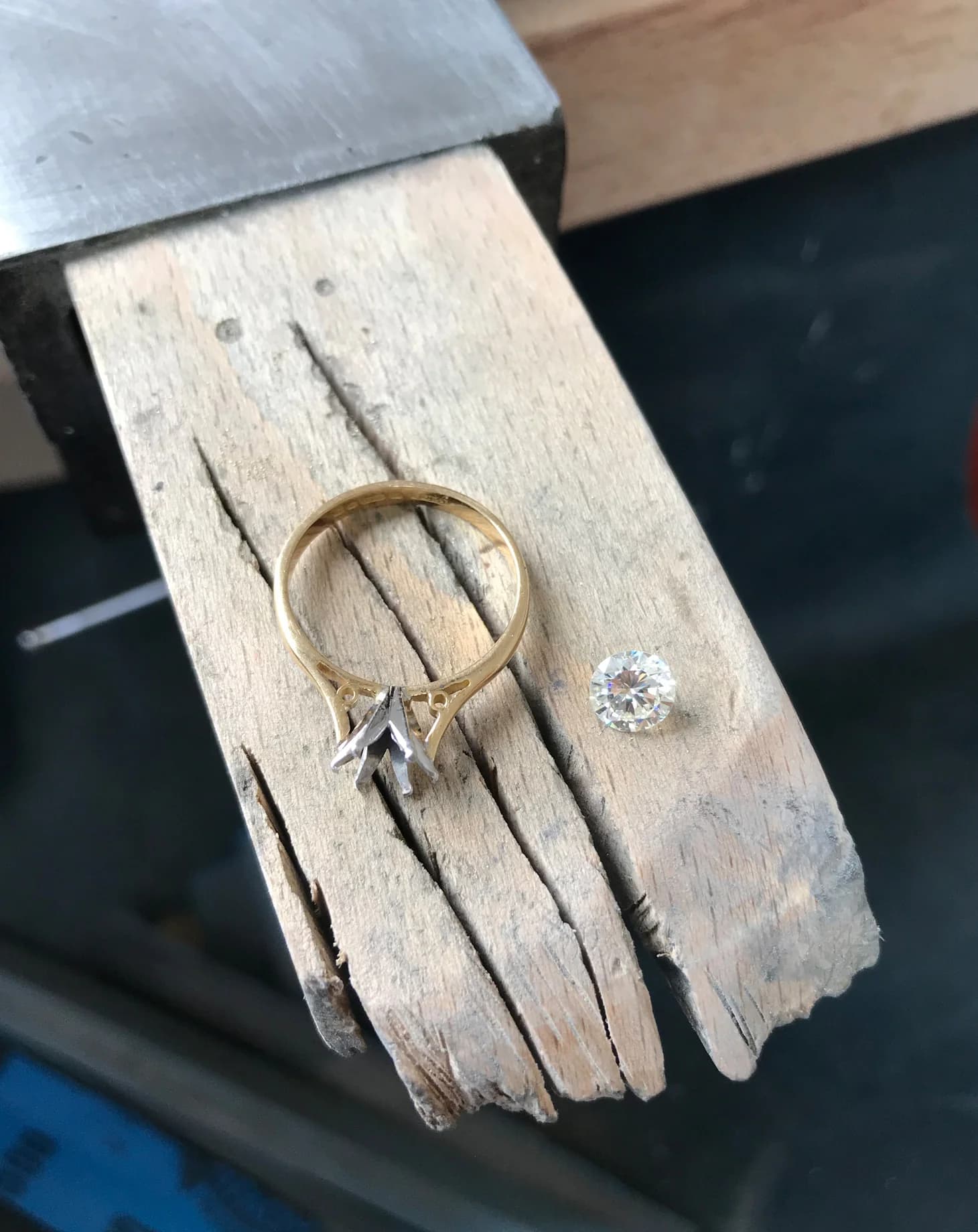 Modernising an engagement ring – Shimell and Madden