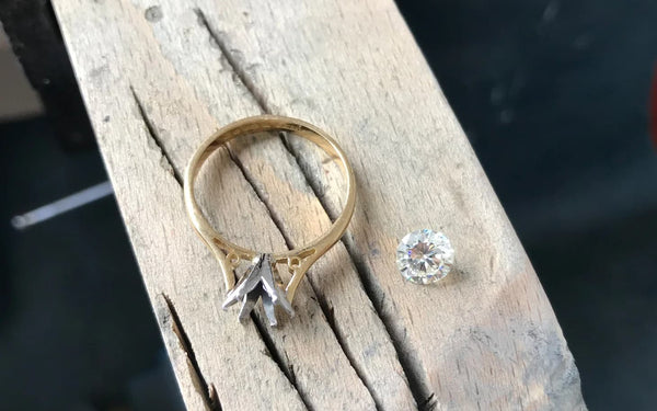 Modernising an engagement ring