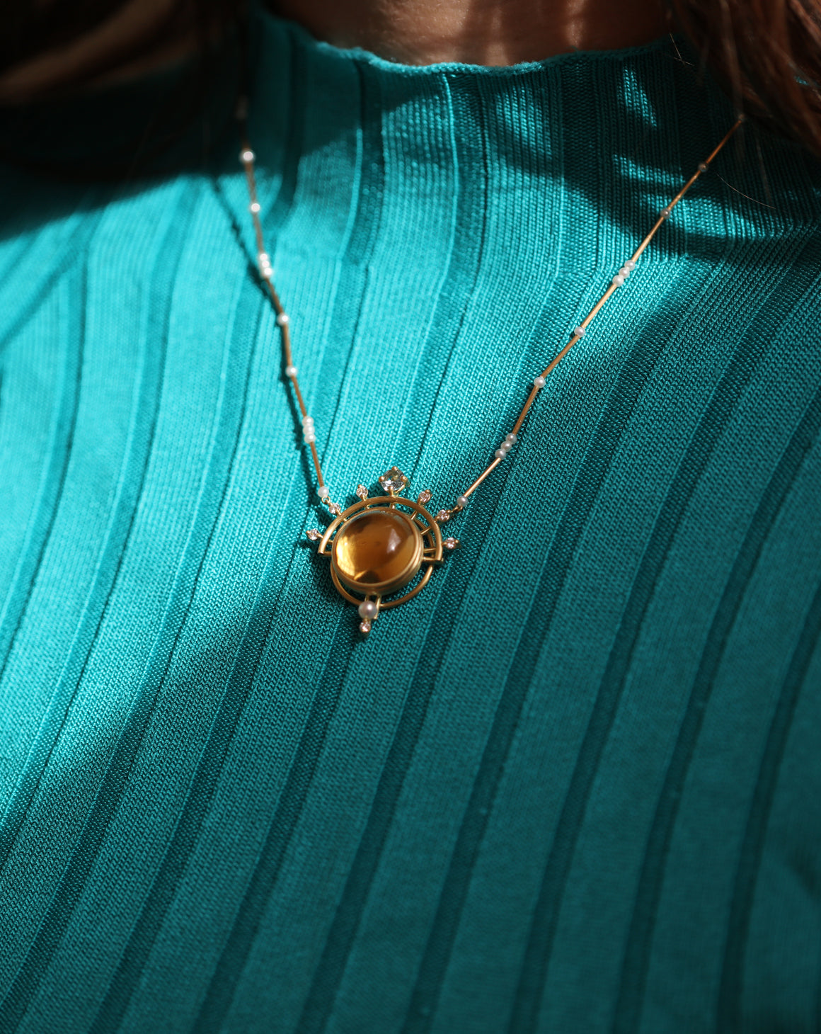 Golden Dawn Sol Necklace