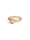 Peach Sapphire Luma Six Ring