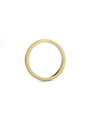 Rectangle Satin Wedding Band - 3mm