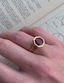 Umbalite Garnet Densissima Octo Ring